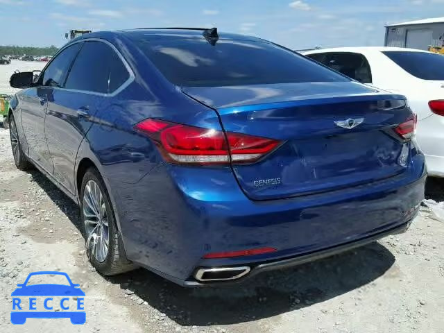 2016 HYUNDAI GENESIS KMHGN4JE9GU113476 image 2