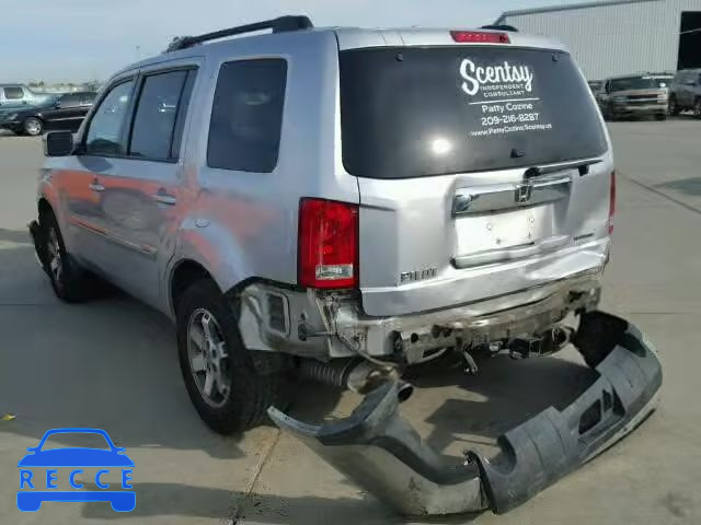 2010 HONDA PILOT TOUR 5FNYF3H99AB006680 image 2