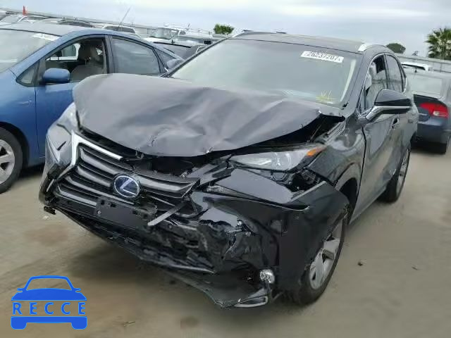 2017 LEXUS NX 300H JTJBJRBZ7H2051207 image 1