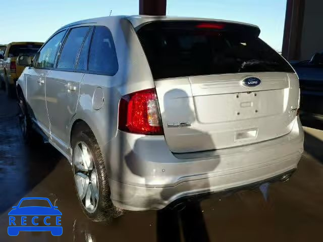 2013 FORD EDGE SPORT 2FMDK3AKXDBA28871 зображення 2