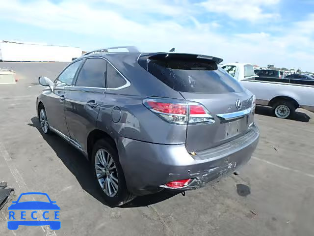 2013 LEXUS RX 450H JTJBC1BA5D2062125 image 2