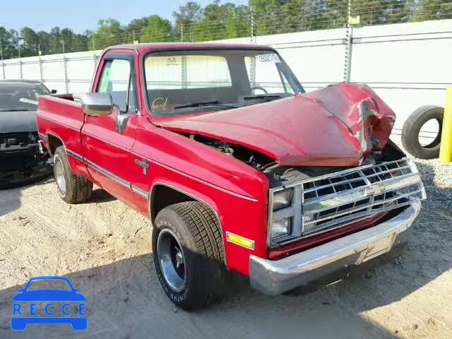 1986 CHEVROLET C10 1GCEC14H0GF436471 зображення 0