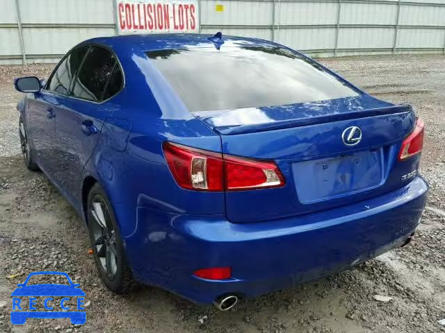 2011 LEXUS IS350 JTHBE5C24B5025461 image 2