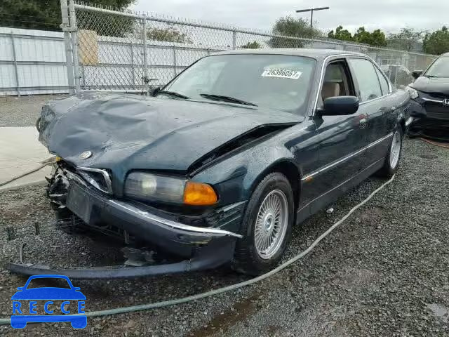 1998 BMW 750IL WBAGK2328WDH69638 зображення 1