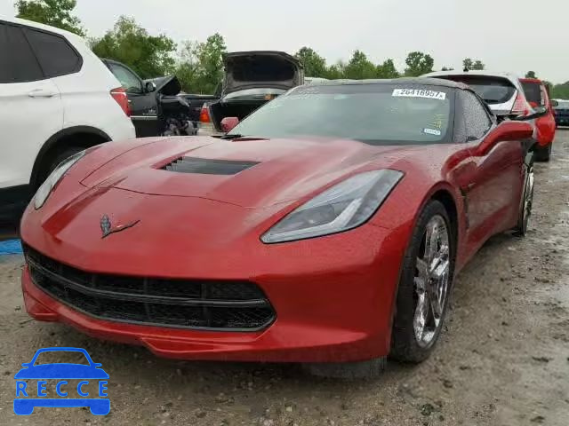 2014 CHEVROLET CORVETTE 3 1G1YM2D76E5107020 image 1