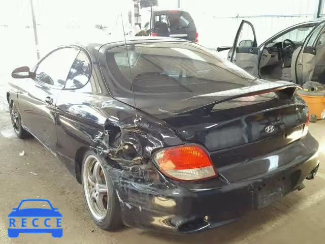 2001 HYUNDAI TIBURON KMHJG25F71U251922 image 2