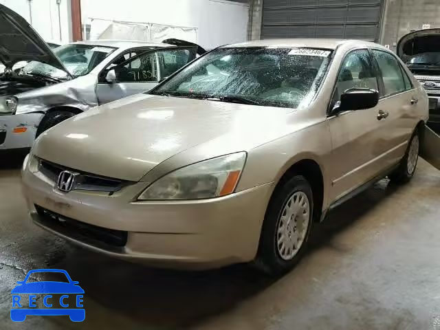 2004 HONDA ACCORD DX 1HGCM55124A105804 image 1