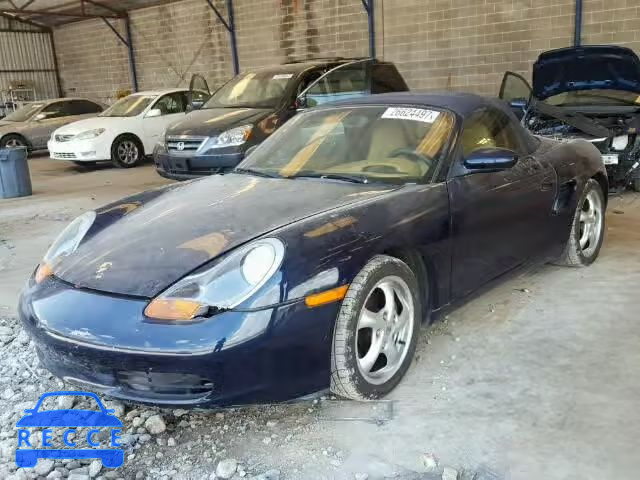 2000 PORSCHE BOXSTER WP0CA2985YU623326 зображення 1