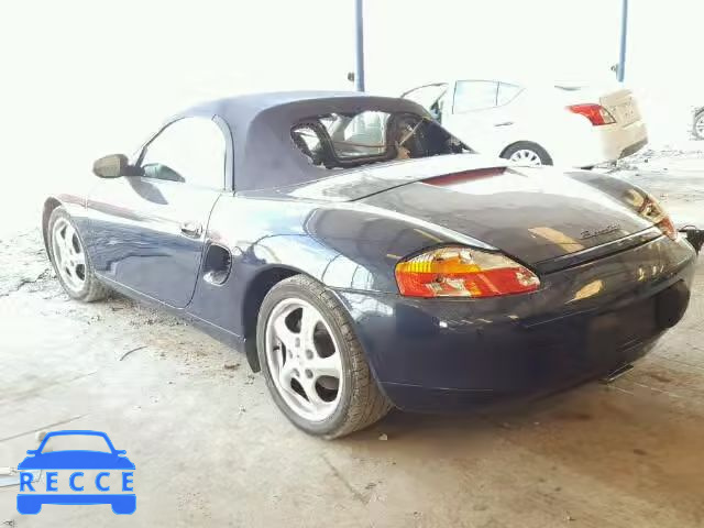 2000 PORSCHE BOXSTER WP0CA2985YU623326 image 2