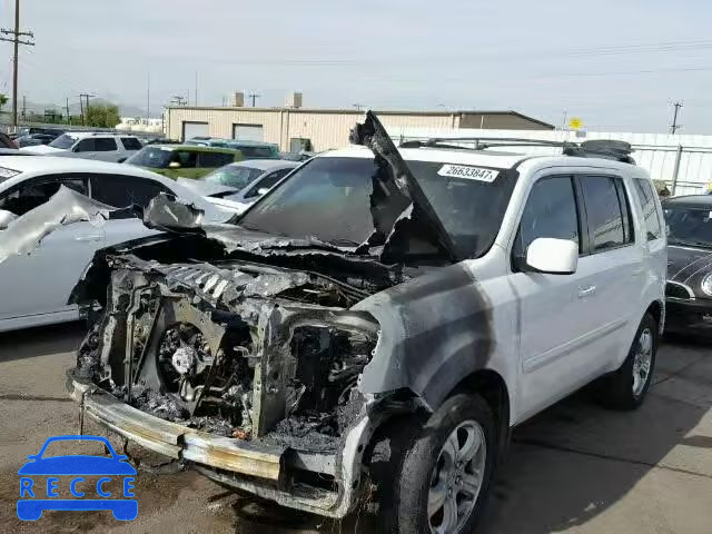 2013 HONDA PILOT EXLN 5FNYF4H78DB055006 image 1