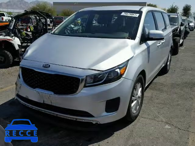 2016 KIA SEDONA L KNDMA5C15G6150614 image 1