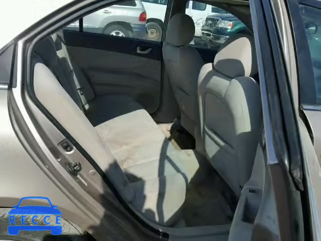 2008 HYUNDAI SONATA 5NPET46C68H369420 image 5