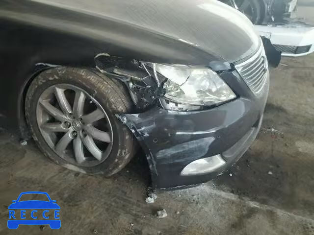 2007 LEXUS LS 460L JTHGL46F275002921 зображення 8