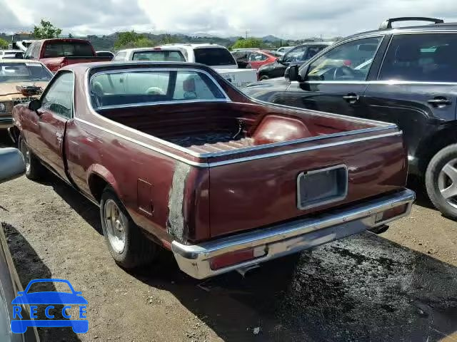 1983 CHEVROLET EL CAMINO 1GCCW8091DR211153 image 2