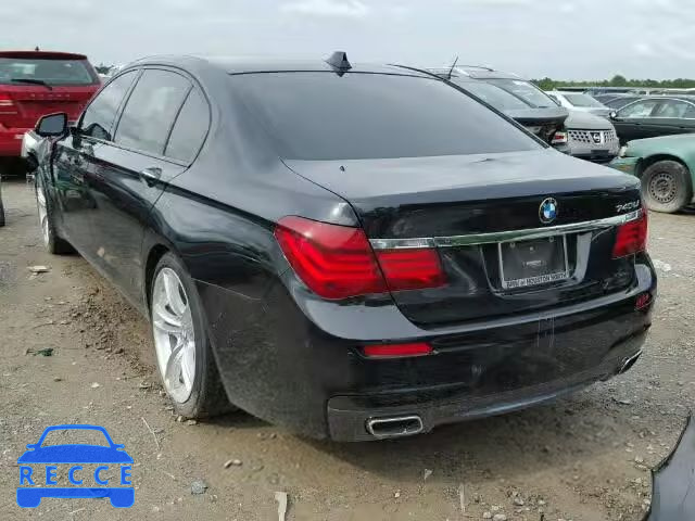 2014 BMW 740LI WBAYE4C59ED138703 зображення 2