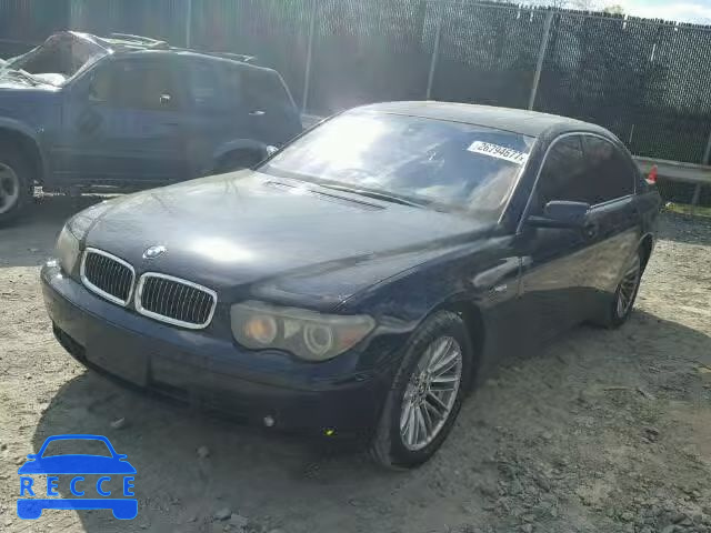 2005 BMW 745I WBAGL635X5DP75869 image 1