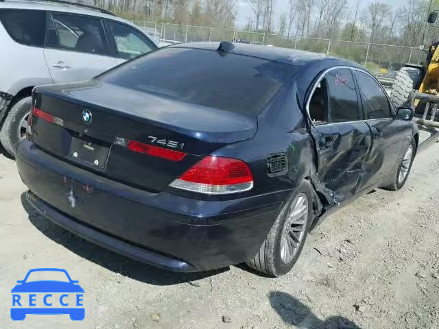 2005 BMW 745I WBAGL635X5DP75869 image 3