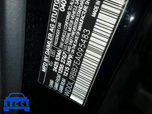 2014 MERCEDES-BENZ CLS550 4MA WDDLJ9BB7EA095483 image 9