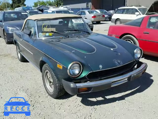 1981 FIAT SPIDER 124CS000177649 зображення 0