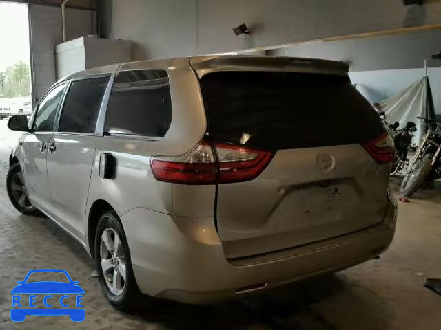 2015 TOYOTA SIENNA 5TDZK3DCXFS548178 image 2
