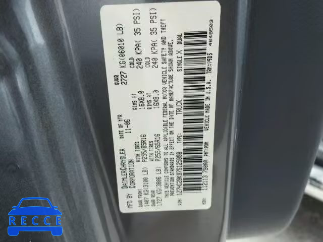 2007 MITSUBISHI RAIDER LS 1Z7HC28K97S125898 image 9