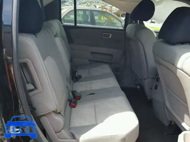 2012 HONDA PILOT LX 5FNYF4H2XCB003945 image 5