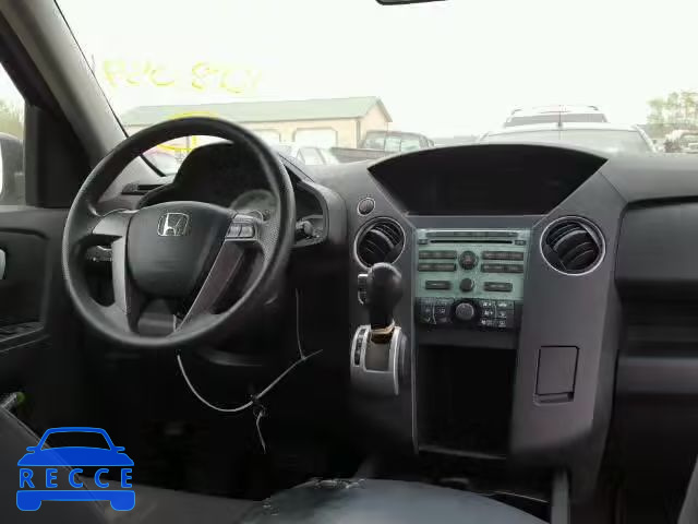 2010 HONDA PILOT LX 5FNYF4H27AB032204 image 8