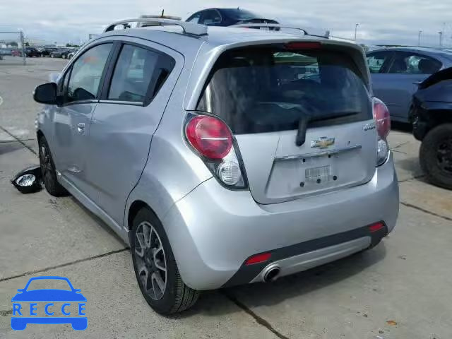 2014 CHEVROLET SPARK 2LT KL8CF6S99EC434362 зображення 2