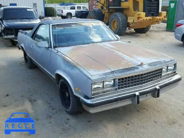 1987 CHEVROLET EL CAMINO 3GCCW80H7HS914508 зображення 0