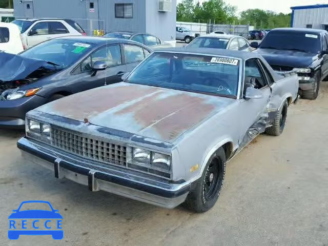 1987 CHEVROLET EL CAMINO 3GCCW80H7HS914508 зображення 1