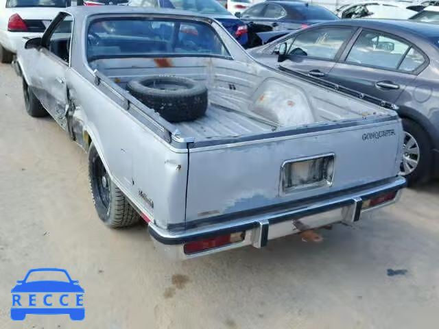 1987 CHEVROLET EL CAMINO 3GCCW80H7HS914508 image 2