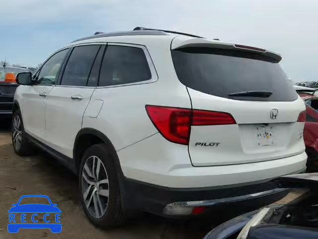 2016 HONDA PILOT ELIT 5FNYF6H09GB038332 Bild 2