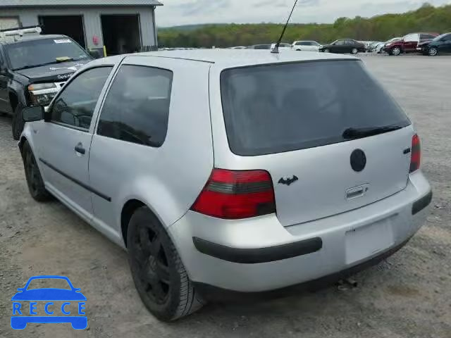 1999 VOLKSWAGEN GTI WVWDC31J1XW712199 image 2