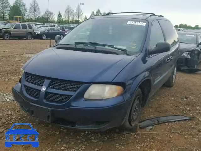 2001 DODGE CARAVAN SP 1B4GP45311B189877 Bild 1