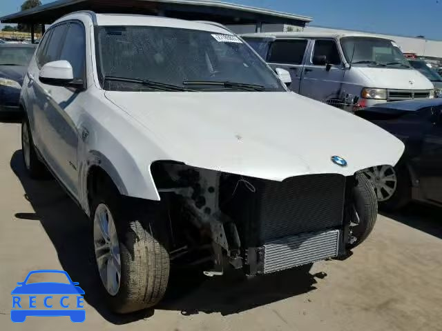 2016 BMW X3 XDRIVE3 5UXWX7C54G0S15573 зображення 0