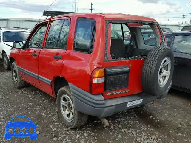 2001 CHEVROLET TRACKER 2CNBJ13C916911496 зображення 2