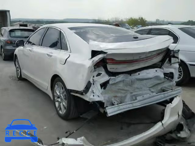 2015 LINCOLN MKZ HYBRID 3LN6L2LU5FR612906 image 2