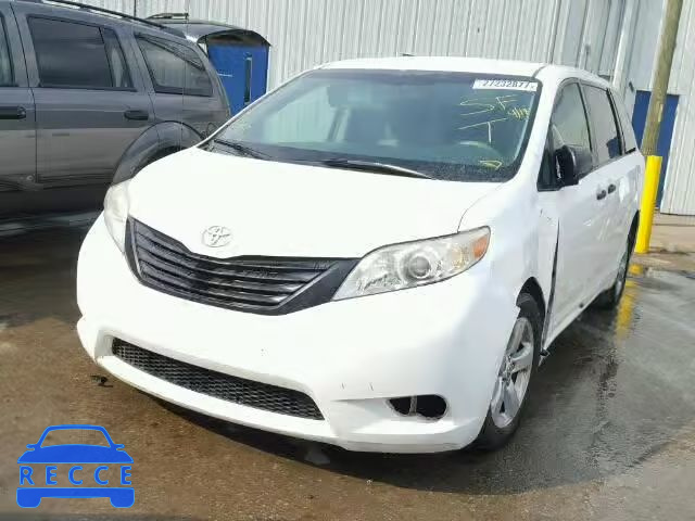 2011 TOYOTA SIENNA 5TDZK3DCXBS033613 image 1