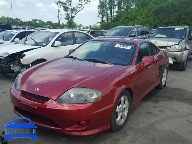 2005 HYUNDAI TIBURON KMHHM65D45U162277 image 1