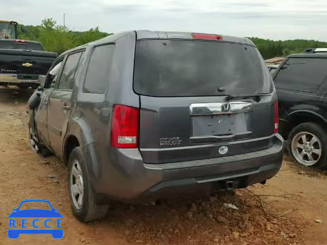 2014 HONDA PILOT LX 5FNYF3H21EB012921 image 2