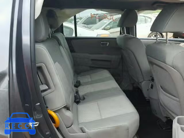 2014 HONDA PILOT LX 5FNYF3H21EB012921 image 5