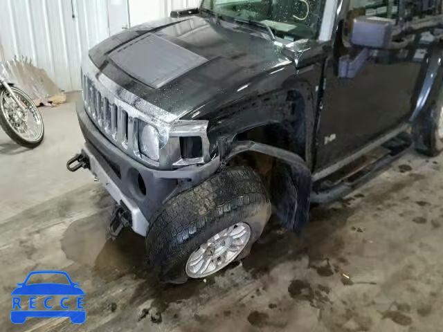 2009 HUMMER H3 SUV 5GTEN13E298118305 image 8
