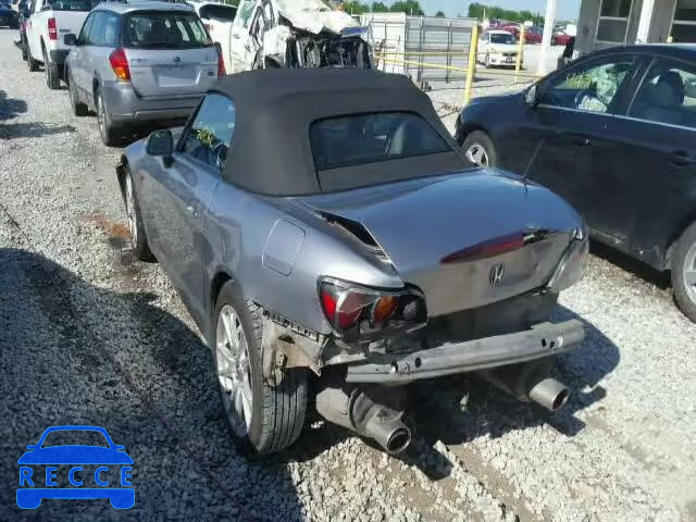 2005 HONDA S2000 JHMAP21405S002354 image 2