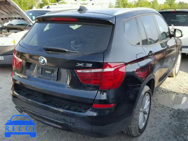 2016 BMW X3 SDRIVE 5UXWZ7C58G0T43390 зображення 3