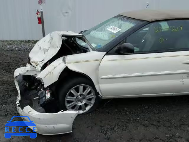 2004 CHRYSLER SEBRING GT 1C3EL75R14N328070 image 8