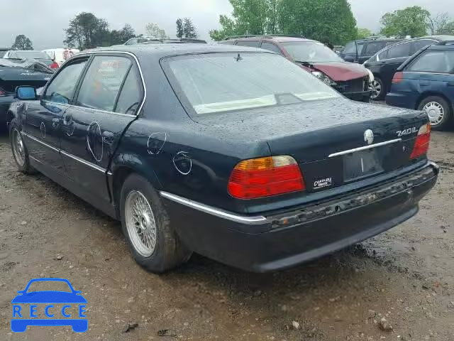 1999 BMW 740IL WBAGH8331XDP05465 image 2