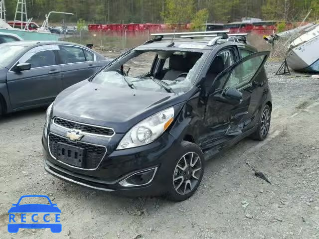 2014 CHEVROLET SPARK 2LT KL8CF6S97EC431864 image 1