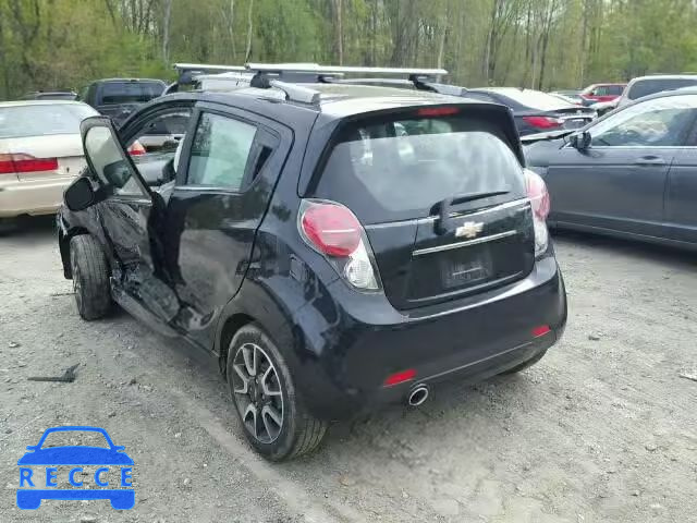 2014 CHEVROLET SPARK 2LT KL8CF6S97EC431864 зображення 2