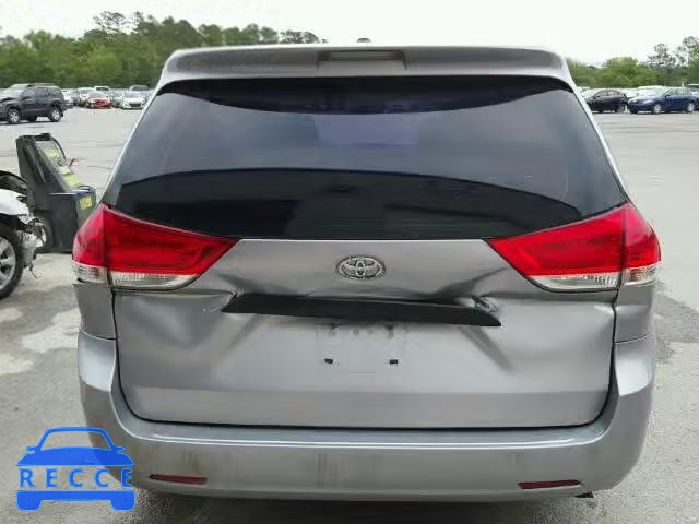 2011 TOYOTA SIENNA 5TDZK3DC8BS017975 зображення 8
