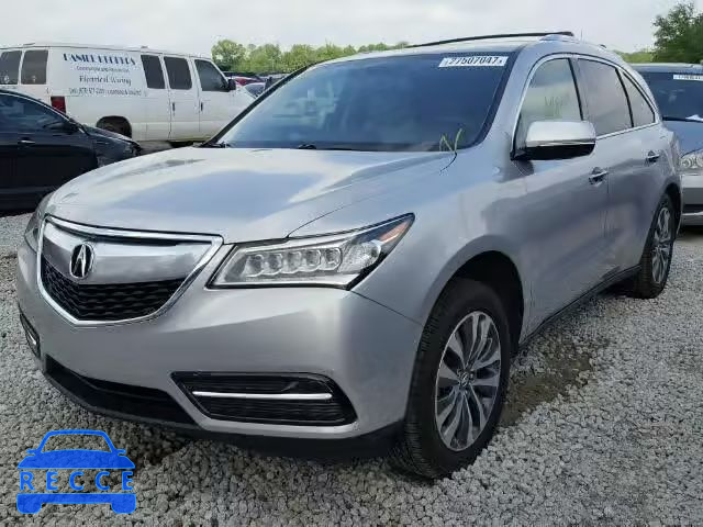 2014 ACURA MDX TECH 5FRYD4H45EB007975 зображення 1